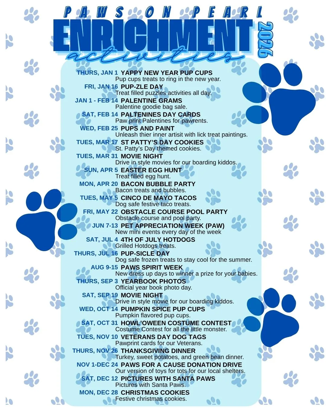 Enrichment Activities