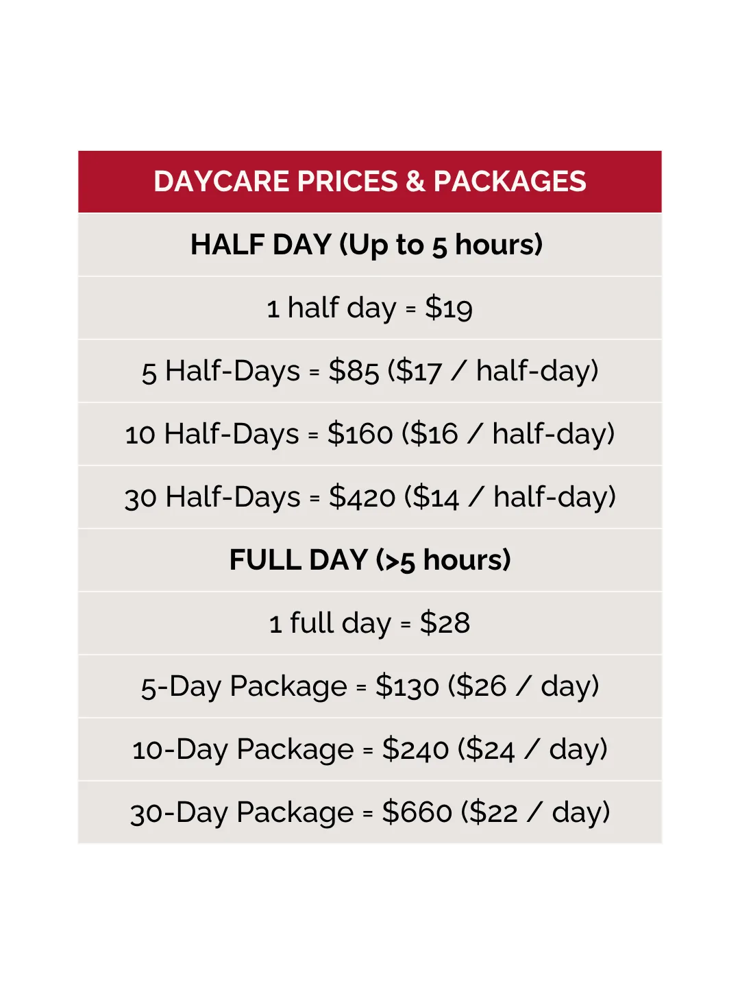 Daycare pricing updated 2026 - 1080x1920
